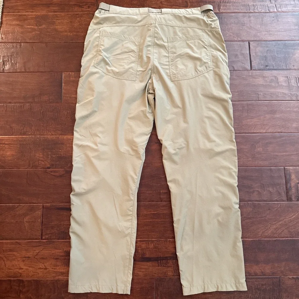 Free Soldier Outdoor Tactical Pants Men's Size 36/30 Tan Water Repel Web Belt